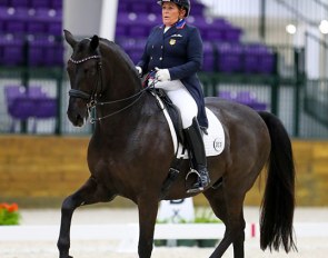 Shelly Francis and Danilo at the 2021 CDI Ocala :: Photo © Sue Stickle