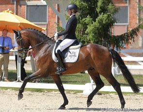 Lena Stegemann and Rod Laver in 2020 :: Photo © Stephan Bischoff