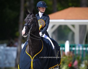 Charlotte Fry and Everdale win the 3* Grand Prix at the 2021 CDIO Compiègne :: Photo © Astrid Appels