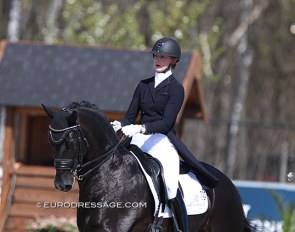 Denise Nekeman and Boston STR at the 2021 CDI Opglabbeek :: Photo © Astrid Appels