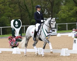 Mette Dahl and George Clooney BS at the 2021 CDI Wellington Heckfield :: Photo © Lottie Elizabeth