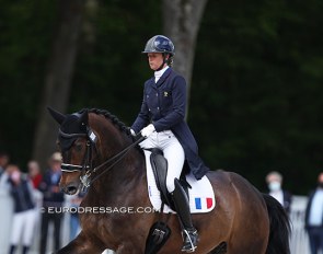 Isabelle Pinto and Hot Chocolate van de Kwaplas at the 2021 CDIO Compiègne :: Photo © Astrid Appels