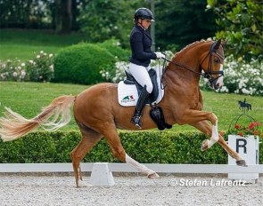 Dorothee Schneider and Borghese MT at the 2021 Kronberg Bundeschampionate qualifier :: Photo © Stefan Lafrentz