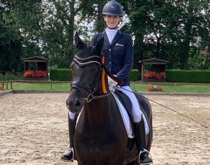 Beatrice Hoffrogge and Gaitano OLD at the 2021 CDN Mönchengladbach :: Photo © private