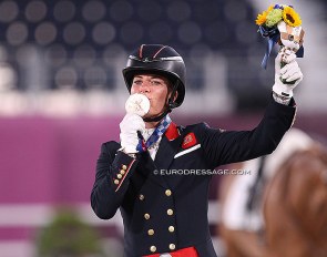 Charlotte Dujardin, the most successful British female Olympic athlete in history :: Photo © Astrid Appels