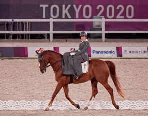 Barbara Minecci at the 2021 Paralympic Games in Tokyo :: Photo © FEI