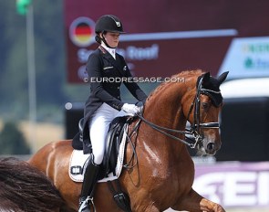 Sophie Reed and Genua TC at the 2020 CDI Hagen :: Photo © Astrid Appels