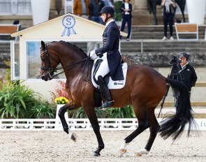 Patrik Kittel and Touchdown at the 2021 CDI Ludwigsburg :: Photo © Thomas Hellmann