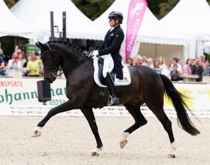 Dorothee Schneider and First Romance at the 2021 CDI Ludwigsburg :: Photo © Thomas Hellmann