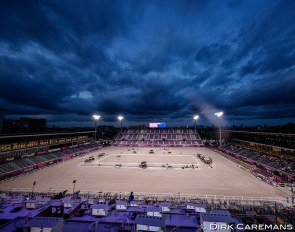 The Baji Koen equestrian centre during the 2021 Olympic Games in Tokyo :: Photo © Dirk Caremans