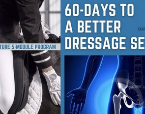 60 Days to a Better Dressage Seat” helps riders at all levels achieve better feeling and effectiveness.
