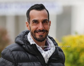 Mexican 3* judge Omar Zayrik at the 2019 CDIO Compiègne :: Photo © Astrid Appels