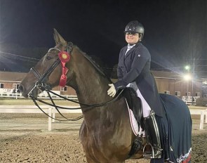 Tanya Strasser-Shostak and Déjà Vu Time at the 2021 CDI-W Devon :: Photo © Private