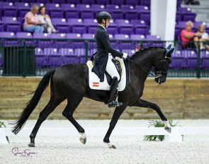 Pablo Gomez Molina and Servus Ymas at the 2021 CDI-W Ocala :: Photo © Sue Stickle
