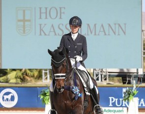 Carly Taylor-Smith and Rosalut at the 2021 CDI-W Thermal :: Photo © Annan Hepner
