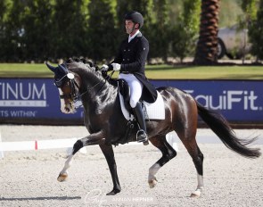 Nick Wagman and Heatcliffe at the 2021 CDI-W Thermal :: Photo © Annan Hepner