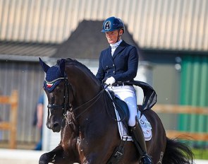 Nausiaa Maroni and Embajador SG earlier this summer at the 2021 CDI Grote Brogel :: Photo © Astrid Appels