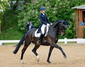 Annabel Frenzen and SilberStern will fill in a vacant spot for the 2021 Louisdor Cup Finals :: Photo © Stefan Lafrentz