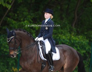 Sanna Nilsson and Lennox at the 2016 CDIO Compiegne :: Photo © Astrid Appels