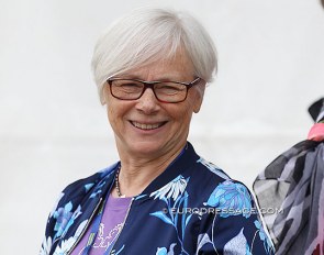 Danish 5* judge Susanne Baarup is president of the ground jury at the 2022 World Championships in Herning :: Photo © Astrid Appels