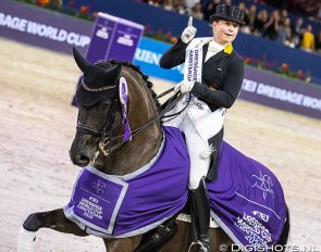 Isabell Werth and Weihegold were the last winners of the World Cup qualifier in Amsterdam, which took place in January 2020  :: Photo © Digishots