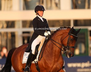 Emma Kanerva on Dambacu NL at the 2020 CDI Hagen :: Photo © Astrid Appels