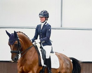 Chloe Hill and Headmore Delegate are a new combination on the British youth scene :: Photo © Kevin Sparrow