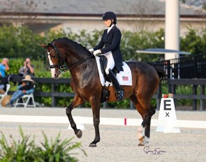 Ashley Holzer and Havanna at the 2021 CDI-W Ocala :: Photo © Sue Stickle