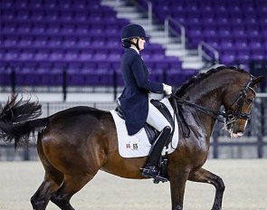 Ashley Holzer and Havanna at the 2021 CDI-W Ocala :: Photo © Sue Stickle