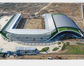Tonglu Equestrian Center under construction for 2022 Asian Games