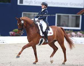 Meghan Ingham and Wanadoo at the 2018 CDIO-YR Hagen :: Photo © Astrid Appels