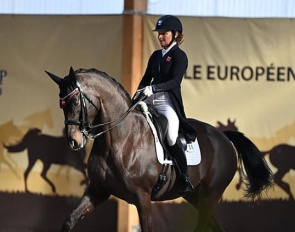 Anne Troensegaard and Kipling at the 2022 CDI Le Mans :: Photo © Les Garennes