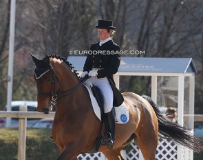 Laure Clementine Simonnet on Danny Wild RR at the 2012 CDI Vidauban :: Photo © Astrid Appels
