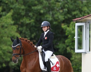 Robynne Graf and Dallas at the 2019 CDIO-P Hagen :: Photo © Astrid Appels