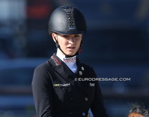 Helen Erbe at the 2021 CDIO-PJYR Hagen :: Photo © Astrid Appels