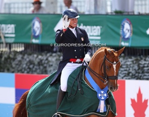 Jan Ebeling and Bellena at the 2022 Palm Beach Derby :: Photo © Astrid Appels