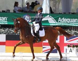 Beatrice Boucher and Limei at the 2022 CDI Wellington :: Photo © Astrid Appels
