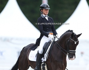 Maeva Hoang and Blacktime at the 2017 CDIO Compiègne :: Photo © Astrid Appels