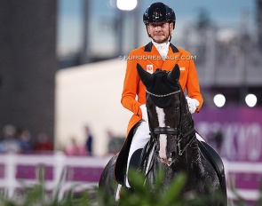 Edward Gal and Total U.S. at the 2021 Olympic Games :: Photo © Astrid Appels