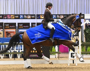 Becky Moody and Jagerbomb at the 2022 British Winter Championships :: Photo © Kevin Sparrow