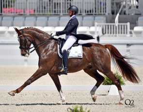 Anna Marek and Duval at the 2022 CDI Ocala :: Photo © Q2 Photography