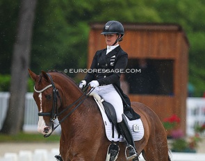 Melissa Galloway and Windermere J'Obei W at the 2022 CDIO Compiegne :: Photo © Astrid Appels