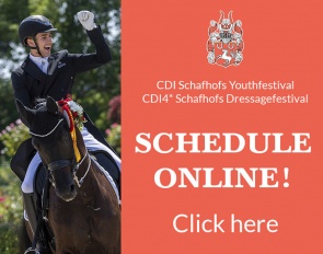 Don't miss the Schafhof CDI competitions for youth riders and seniors