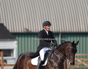 Belgian Frederik van de Keere on Jameson at the 2021 CDI Grote Brogel :: Photo © Astrid Appels