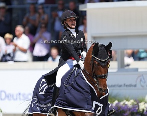 Cathrine Dufour and Vamos Amigos at the 2022 CDIO Aachen :: Photo © Astrid Appels
