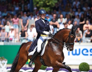 Henri Ruoste and Kontestro DB at the 2022 CDIO Aachen :: Photo © Astrid Appels
