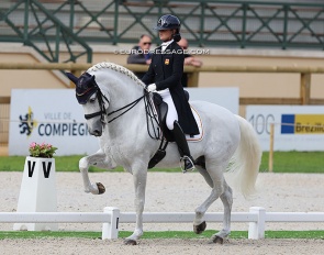 Teia Hernandez Vila and Romero De Trujillo at the 2022 CDIO Compiegne :: Photo © Astrid Appels