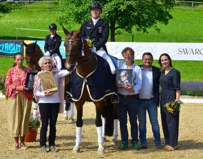 Frederic Wandres wins the Grand Prix for Kur at the 2022 CDI Fritzens :: Photo © Max Schreiner