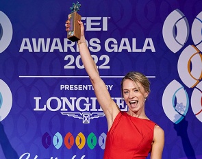 Charlotte Fry is the 2022 FEI Best Athlete Award winner :: Photo © Liz Gregg