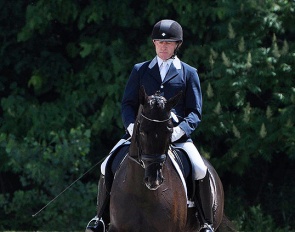 Argentinian dressage judge, rider, trained Gabriel Armando competing in 2016 :: Photo © private